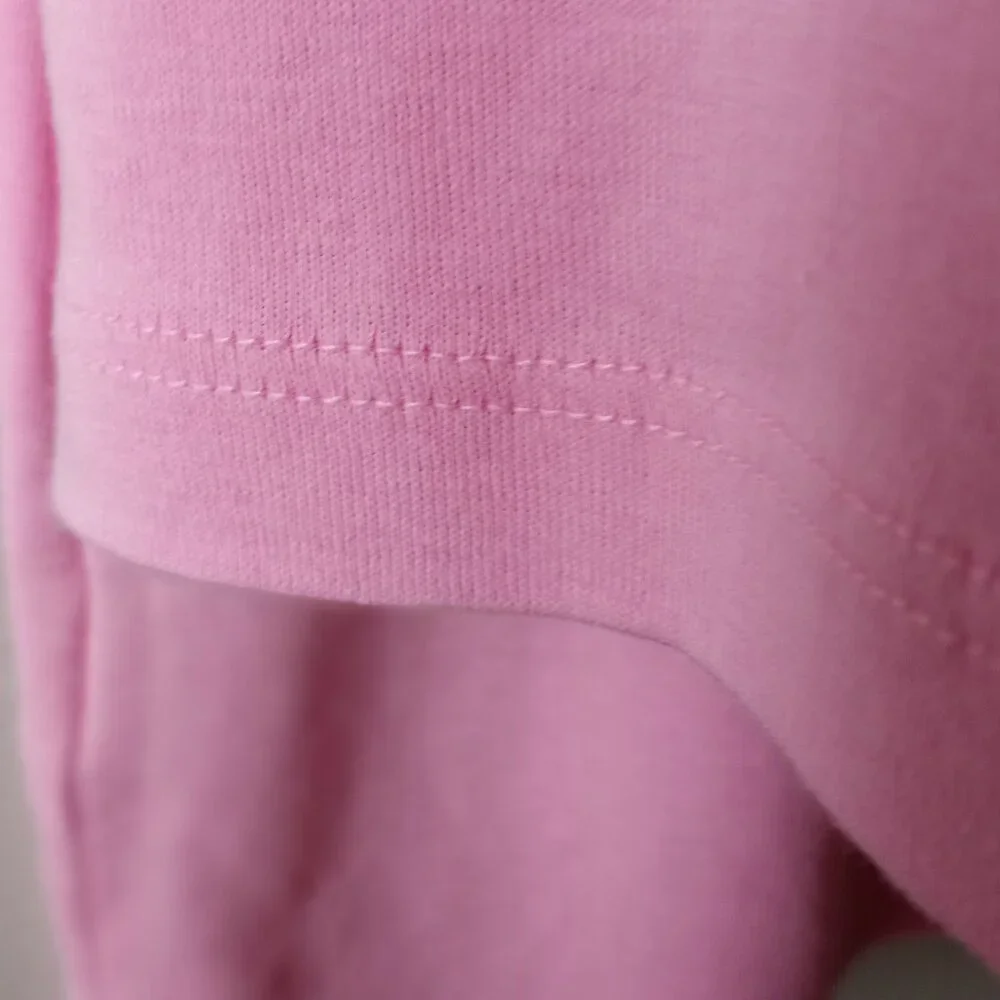 'Talbots' The Talbots Tee Long Sleeve Solid Pink Size LP EUC_8